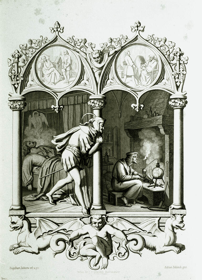 Zeichnung v. E. Seibertz aus Nr.67 Faust