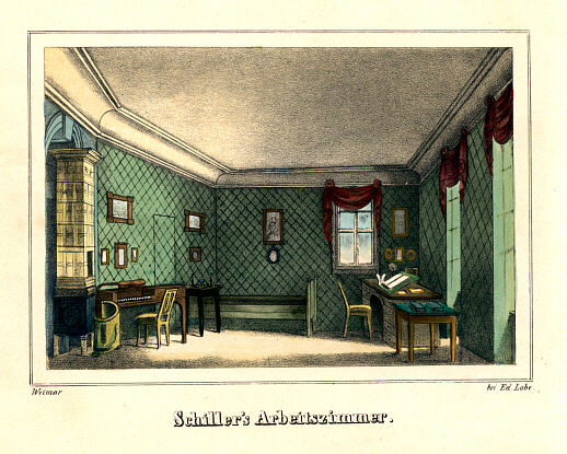 Schillers Arbeitszimmer
